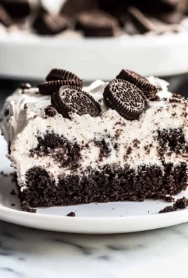 Oreo Poke Cake