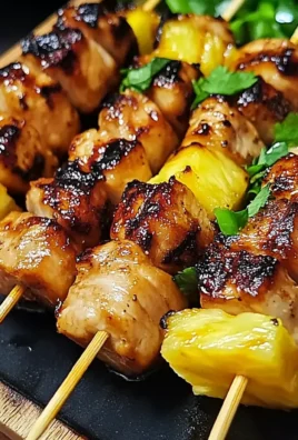 Pineapple Chicken Skewers Recipe