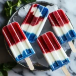 Red White and Blue Popsicles