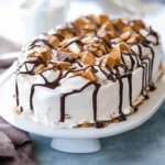 Reese's Ice Cream Cake