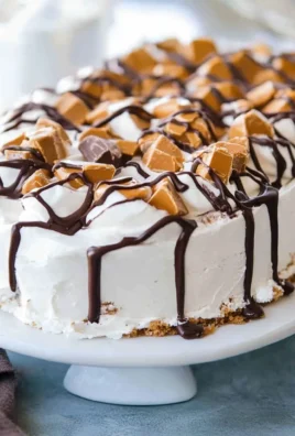 Reese's Ice Cream Cake
