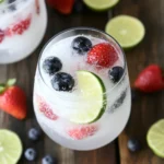 Strawberry Blueberry LimeAid