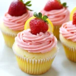 Strawberry Lemonade Cupcakes