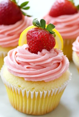 Strawberry Lemonade Cupcakes