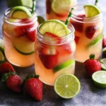 Strawberry Limeade Sangria