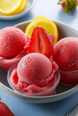 Strawberry Sorbet