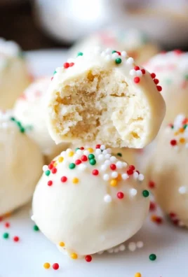 Sugar Cookie Truffles