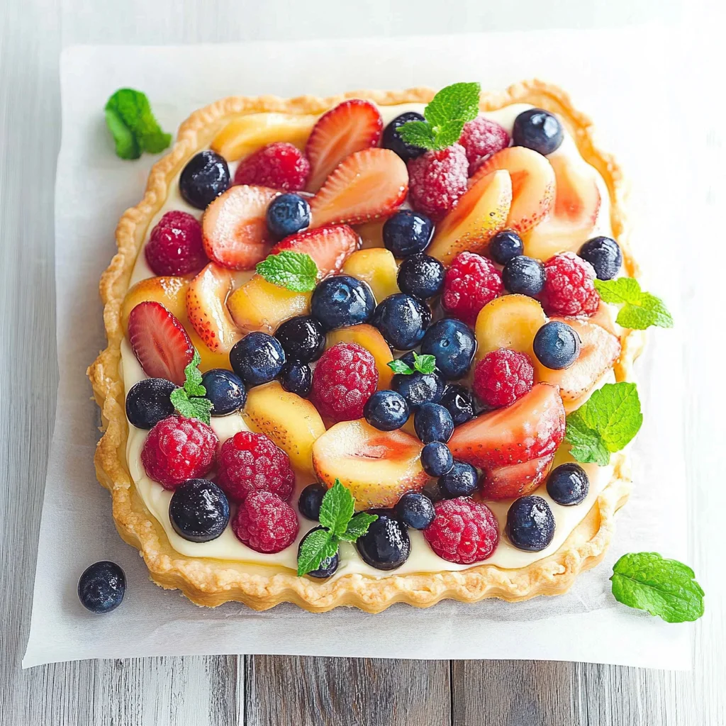 Summer Fruit Tart