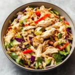 Thai Chicken Salad with Peanut Dressing