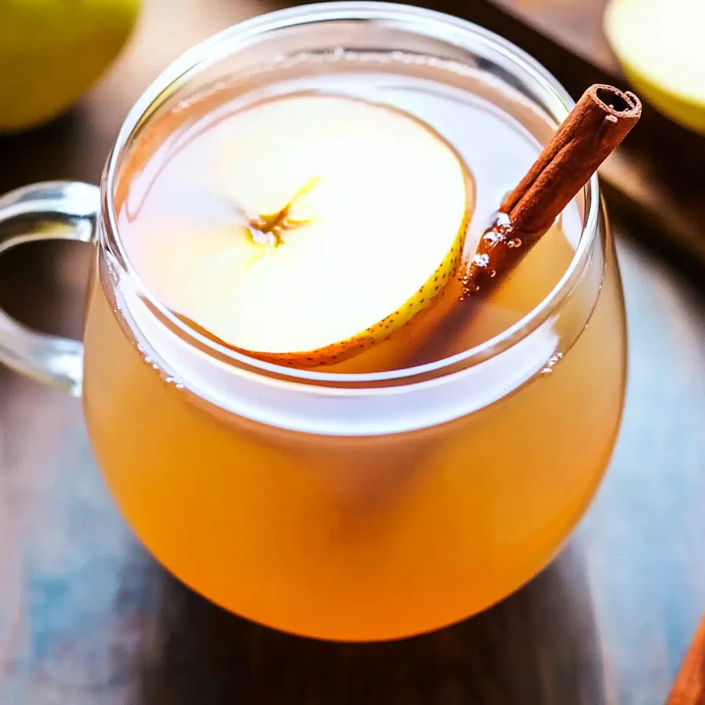 Apple Cinnamon Tea with Ginger