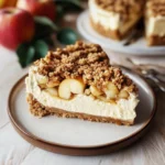 Apple Crumble Cheesecake
