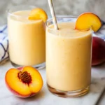 Banana Peach Smoothies
