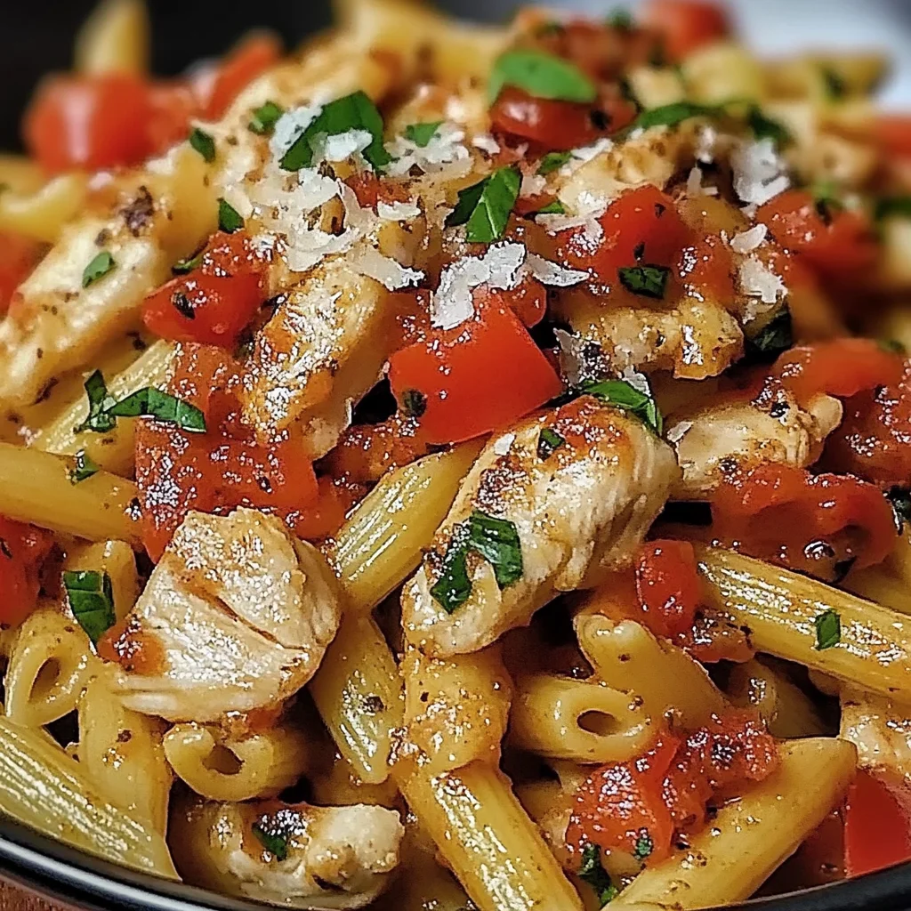 Bruschetta Chicken Pasta