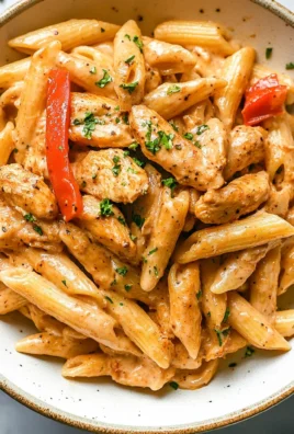 Cashew Cream Cajun Chicken Pasta - Dairy Free!