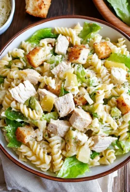 Chicken Caesar Pasta Salad