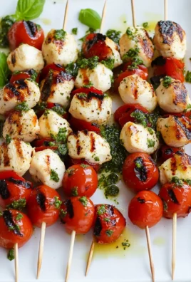 Chicken Caprese Skewers