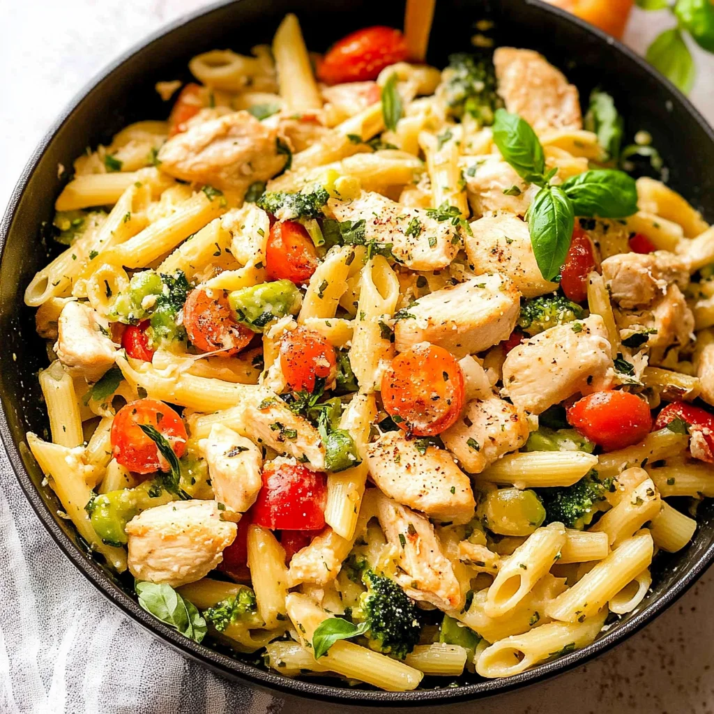 Chicken Pasta Primavera