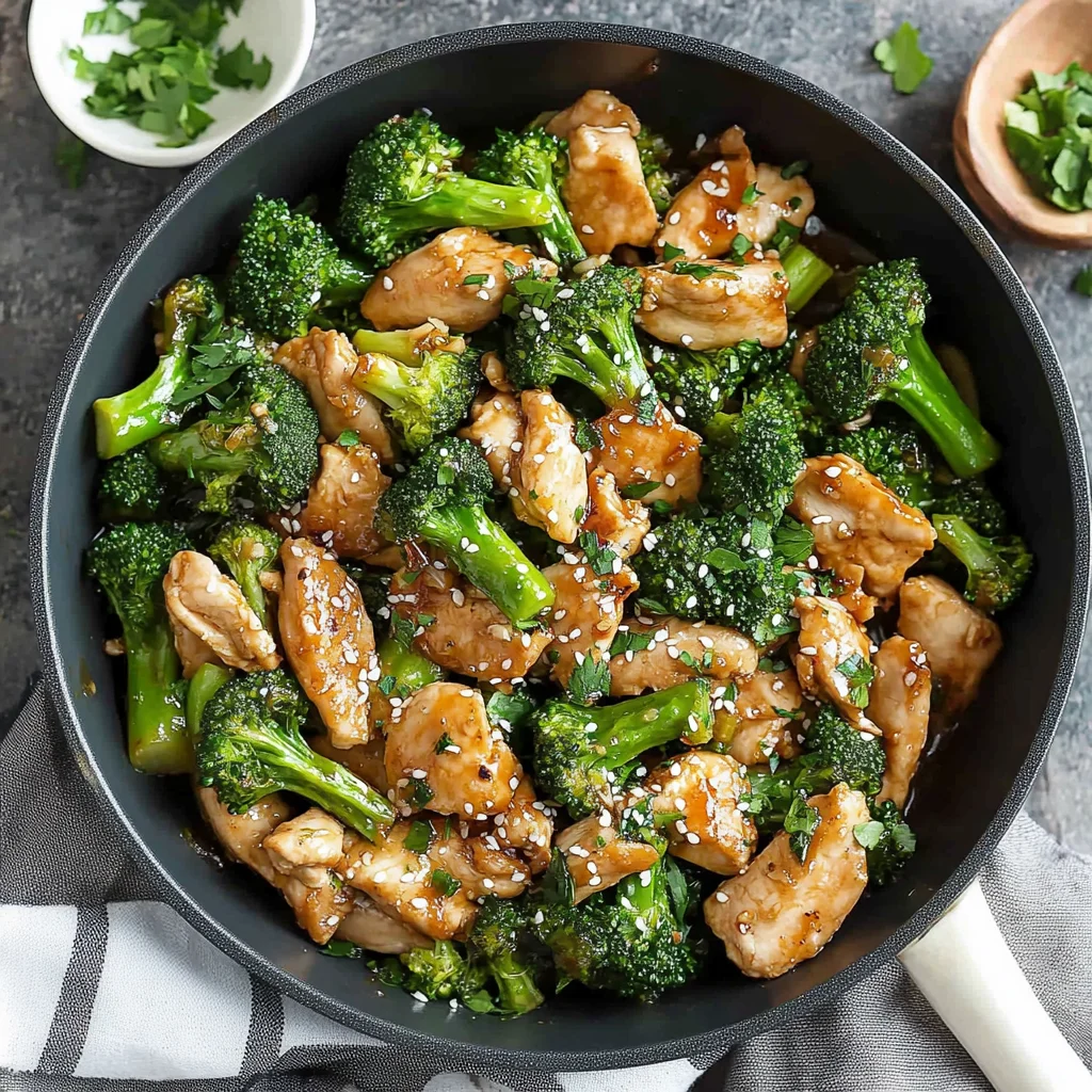 Chicken and Broccoli Stir Fry