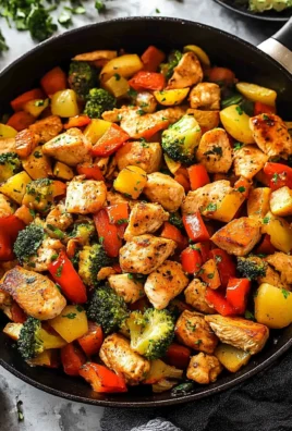 Chicken and Vegetables Skillet Recipe