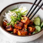 Crispy Gochujang Korean Tofu