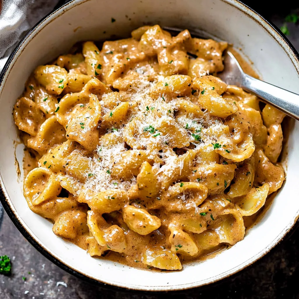 Easy French Onion Pasta
