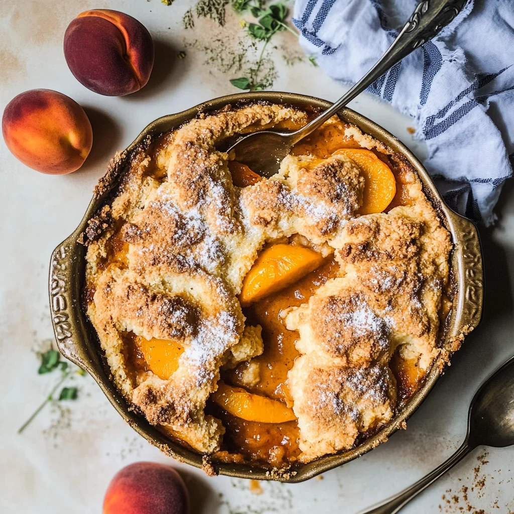 Gramma's Peach Cobbler