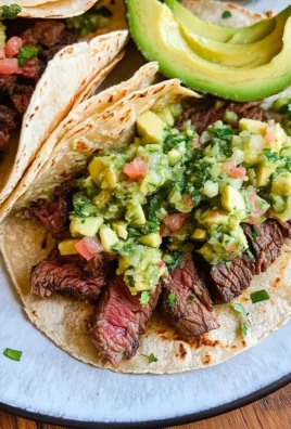 Grilled Steak Tacos with Avocado Salsa