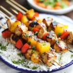 Grilled Teriyaki Chicken Kabobs