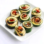 Grilled Zucchini Hummus Roll-Ups Recipe