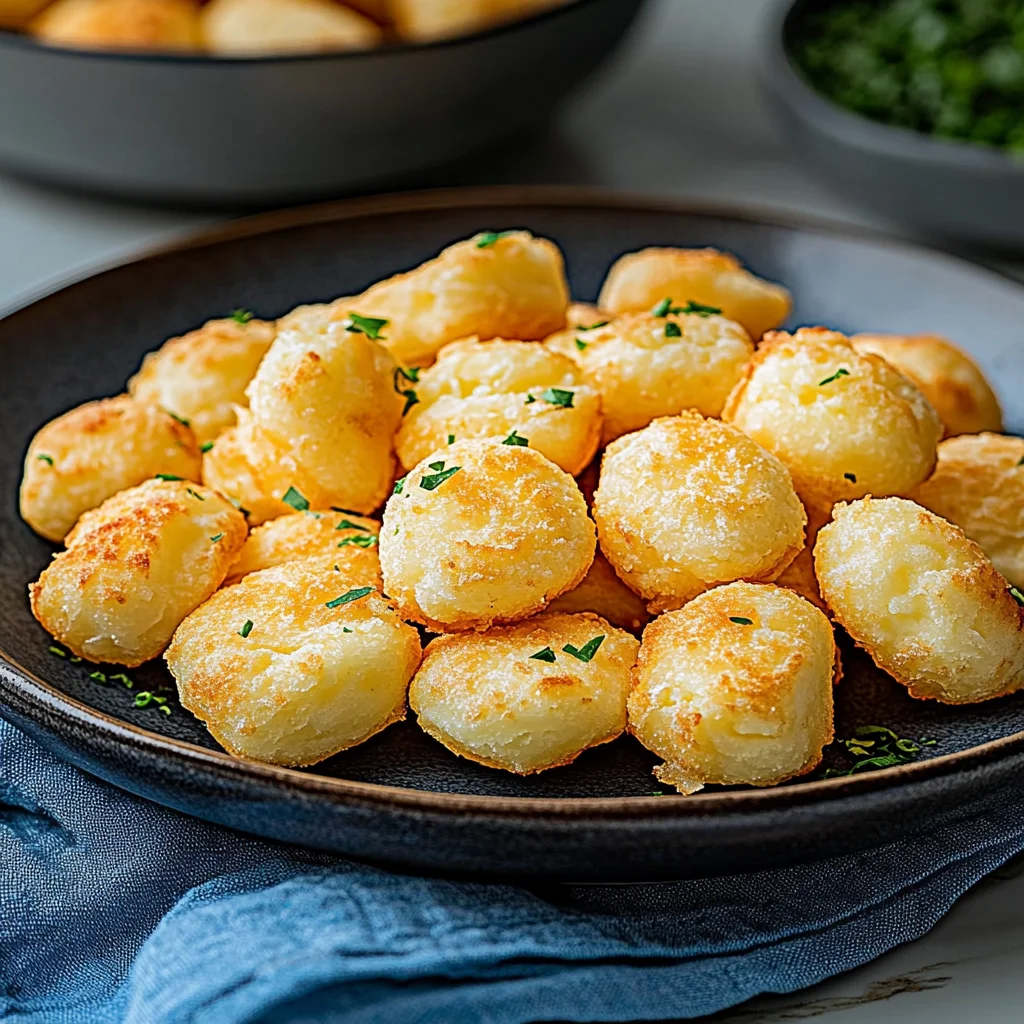 Keto Cheese Puffed Snacks are the perfect low-carb treat!