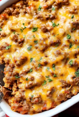Keto Cheeseburger Casserole