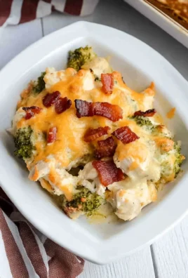 Keto Chicken Bacon Ranch Casserole