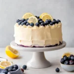 Lemon Blueberry Layer Cake