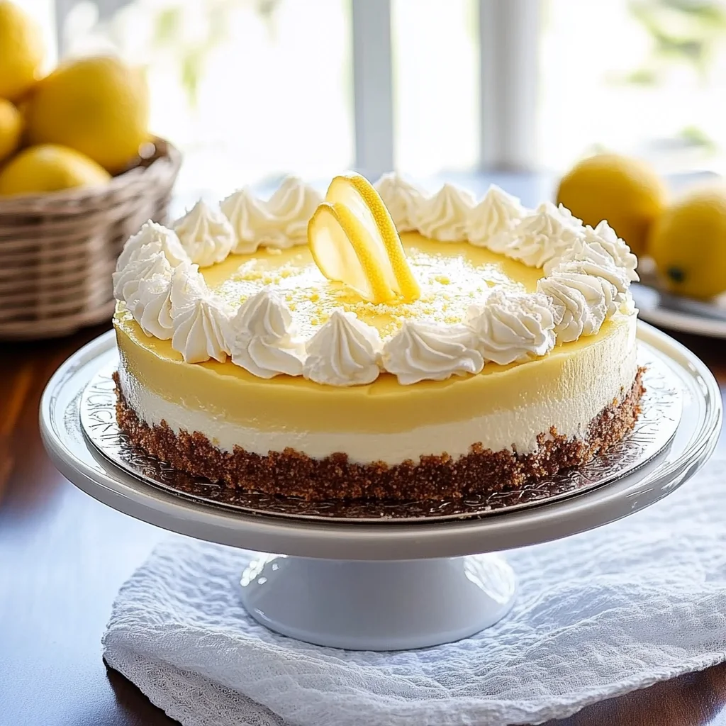 Lemon Cheesecake