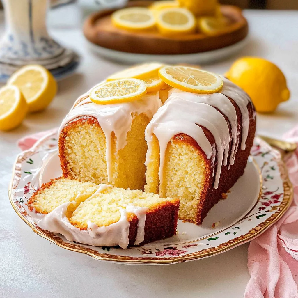 Lemon Pound Cake