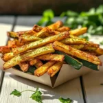 Low Calorie Air Fryer Zucchini Fries