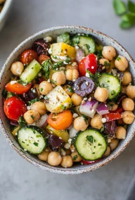 Mediterranean Chickpea Salad