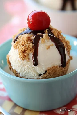 Mexican "Unfried" Ice Cream