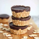 No Bake Peanut Butter Oat Cups