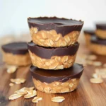 No Bake Peanut Butter Oat Cups