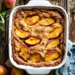 Old School Easy Brown Sugar Peach Cobbler