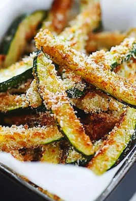 Parmesan Zucchini Fries