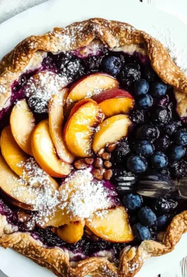 Peach Blueberry Galette Recipe