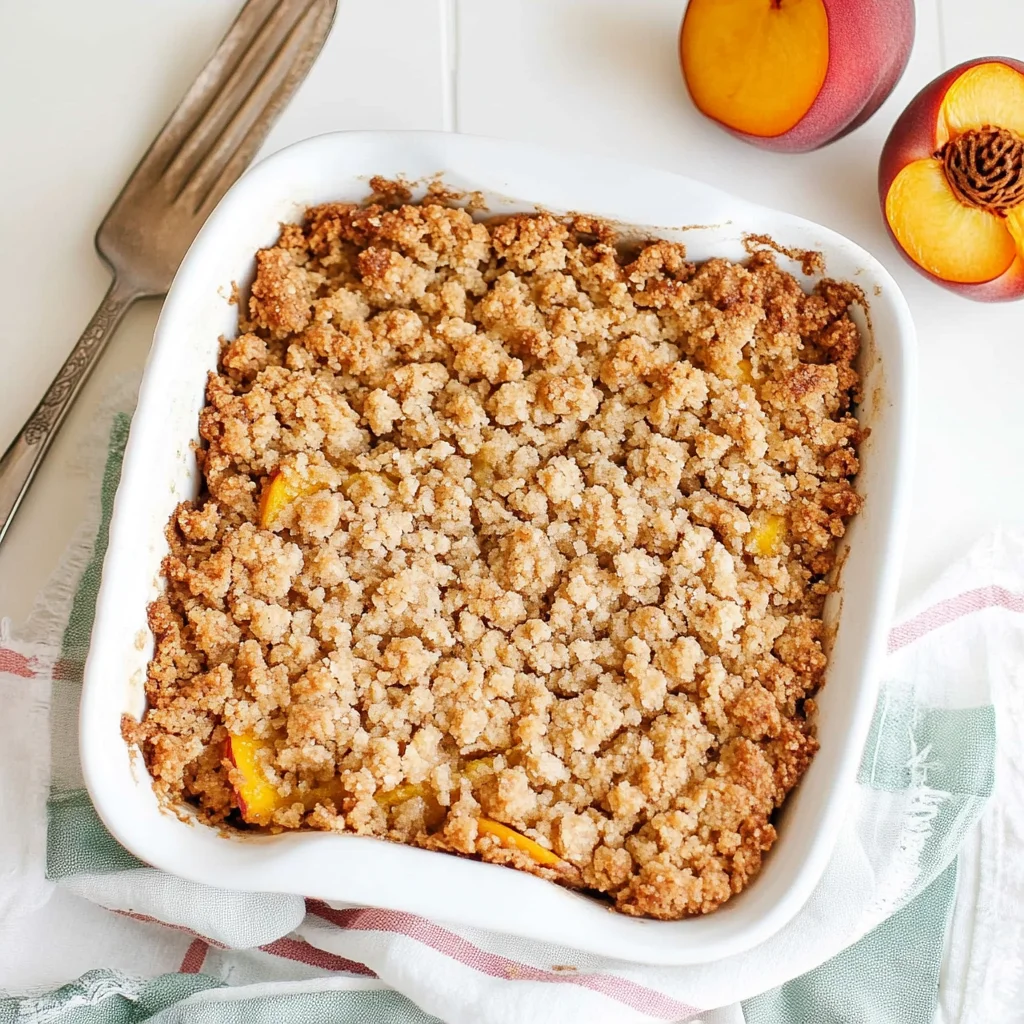 Peach Crisp