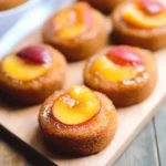 Peach Upside Down Mini Cakes