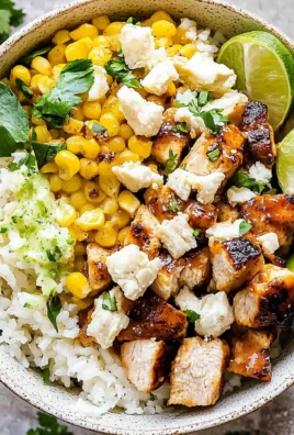 Street Corn Chicken Rice Bowl