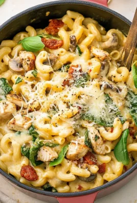 Tuscan Chicken Mac and Cheese