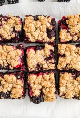 Vegan Berry Crumble Bars