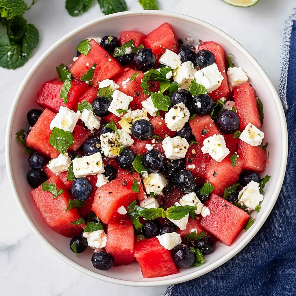 Watermelon Feta Salad