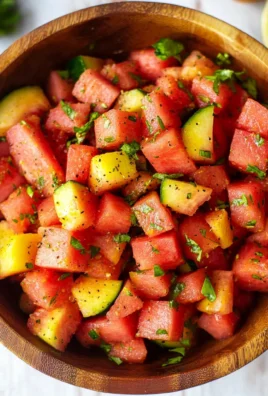 Zesty Watermelon Salad